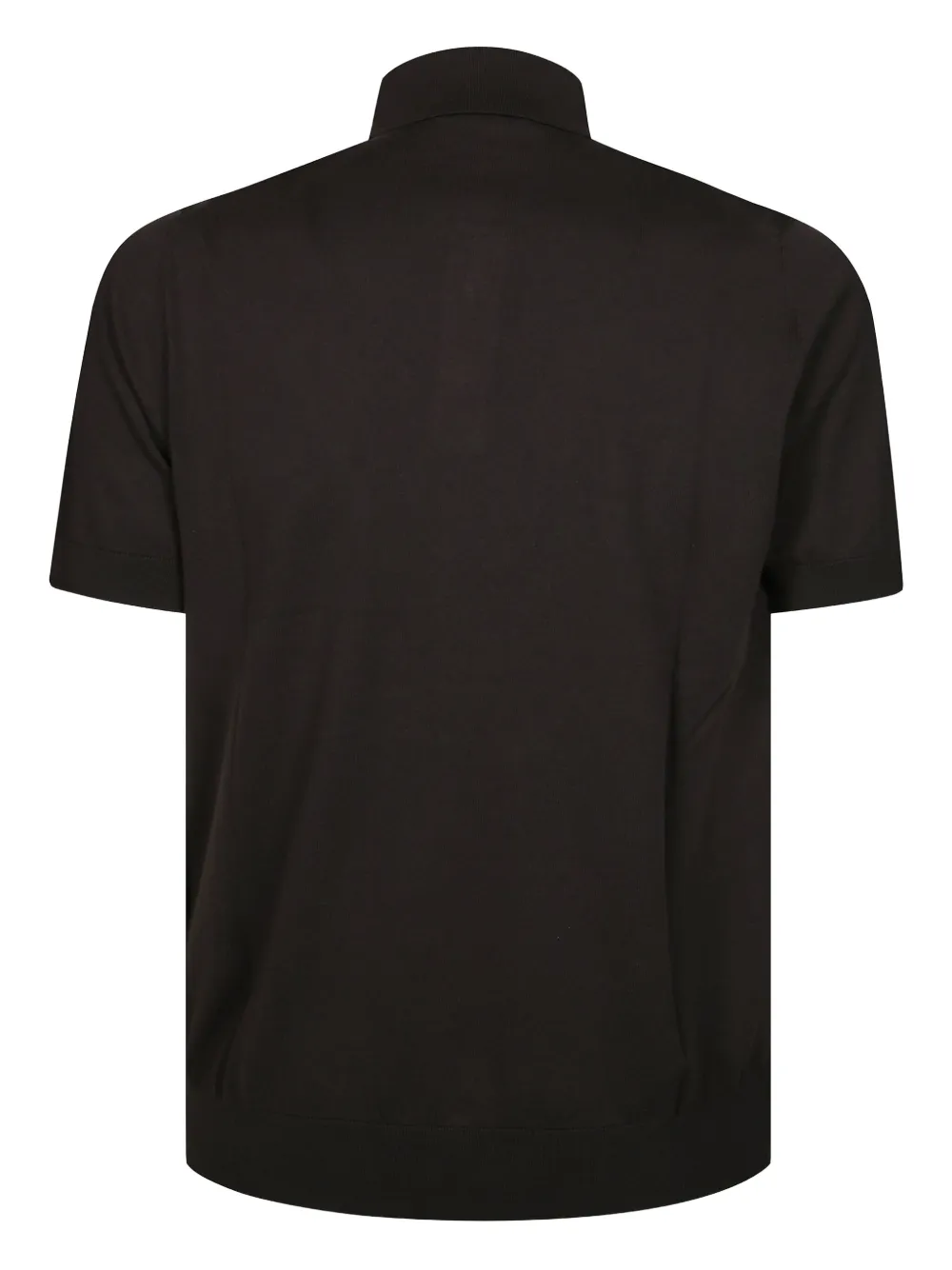 Paolo Pecora Poloshirt met korte mouwen - Bruin