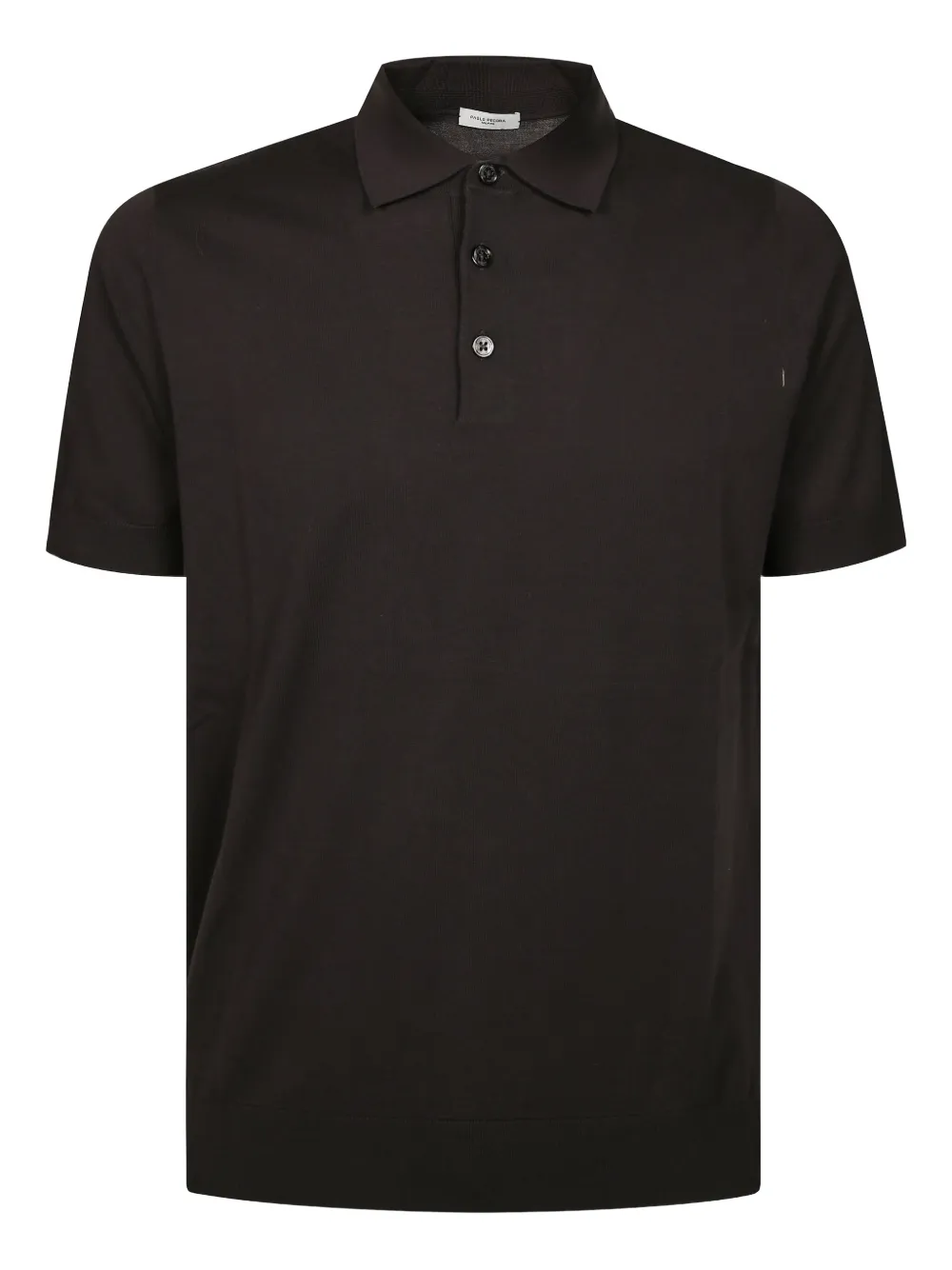 Paolo Pecora short-sleeved polo shirt | Brown | Image 1