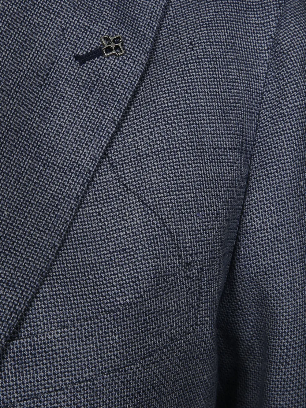 Tagliatore Blazer met enkele rij knopen Blauw