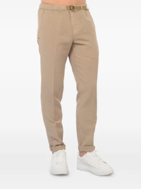 White Sand pantalones con cinturón