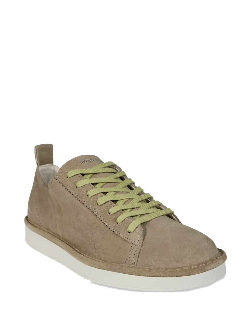 Pànchic Panchic Lace Up Shoe Suede In Brown