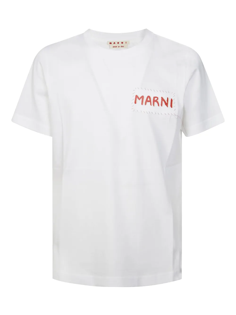 Marni playera con parche del logo | blanco | Image 1