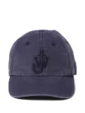 JW Anderson embroidered-anchor baseball cap - Blue