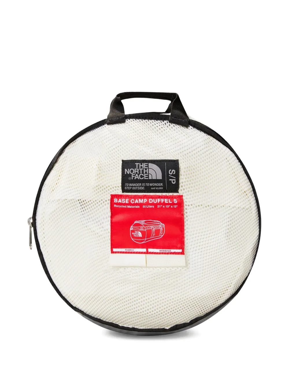 The North Face Small Base Camp Holdall In White