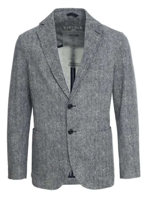 Circolo 1901 herringbone blazer