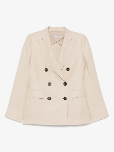 Alberto Biani slub-texture blazer