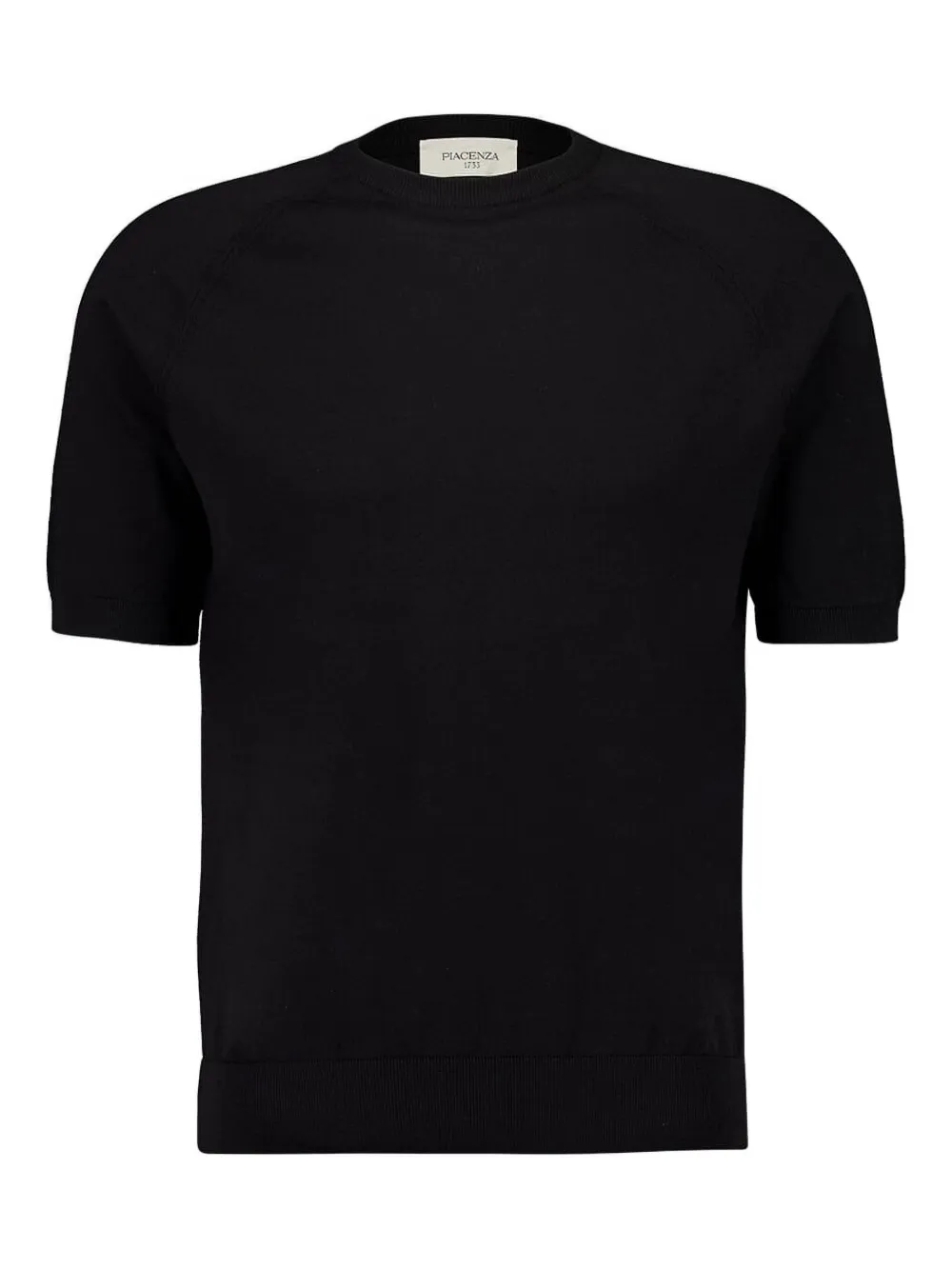 Piacenza Cashmere T-shirt a maniche corte - Nero