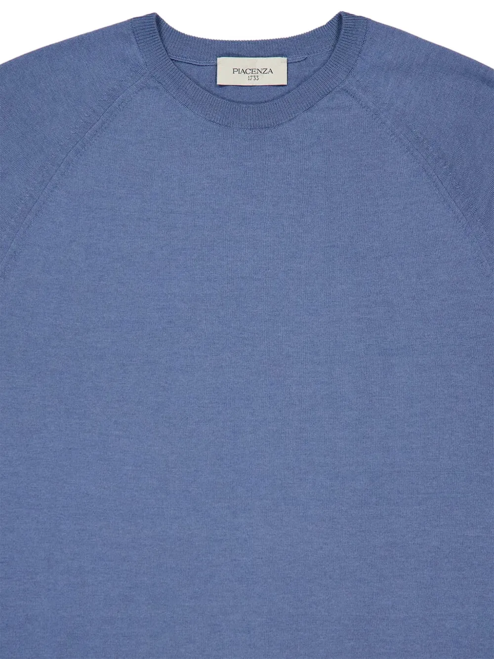Raglan-Sleeved Short-Sleeved Sweater