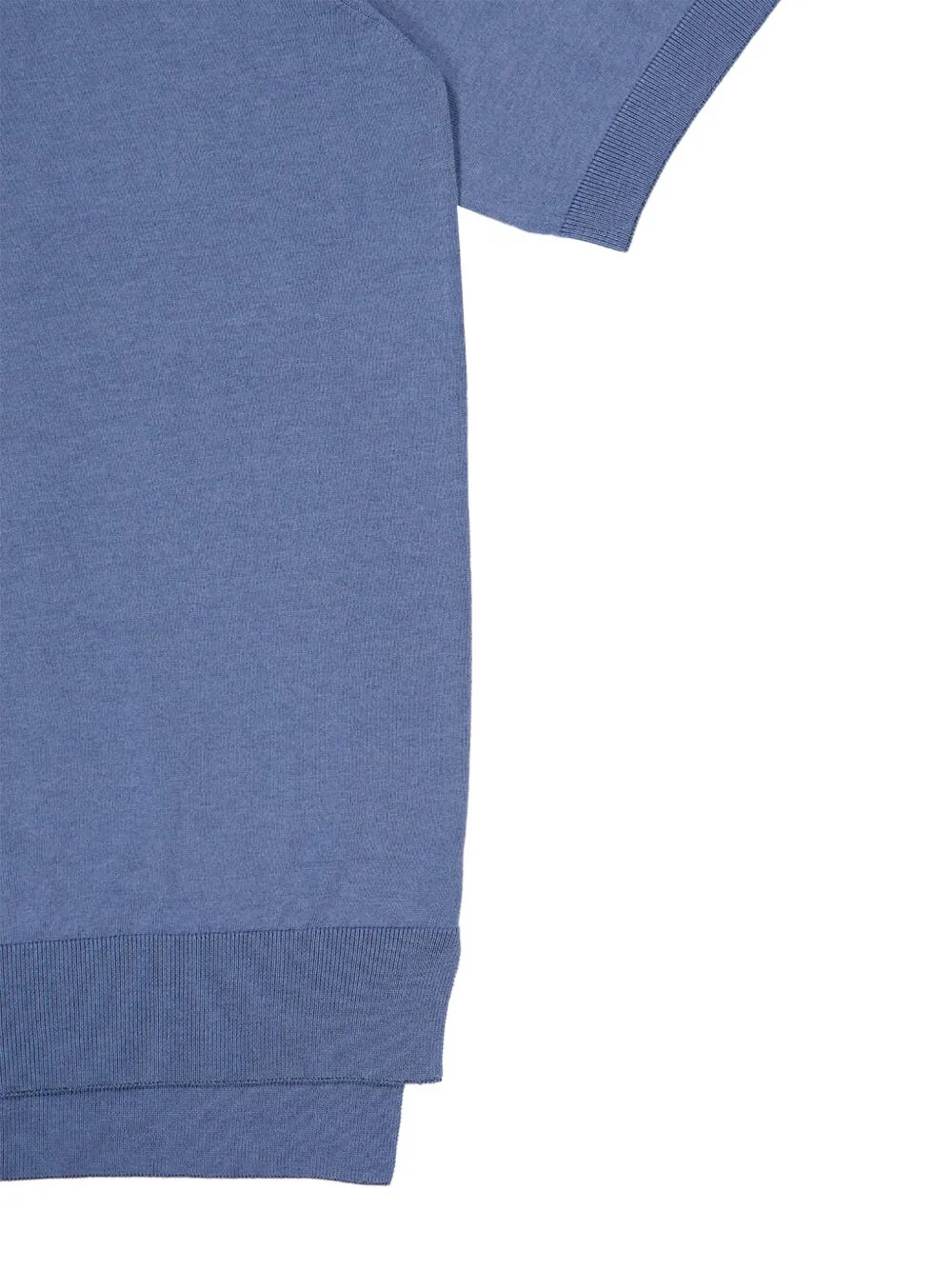 Raglan-Sleeved Short-Sleeved Sweater