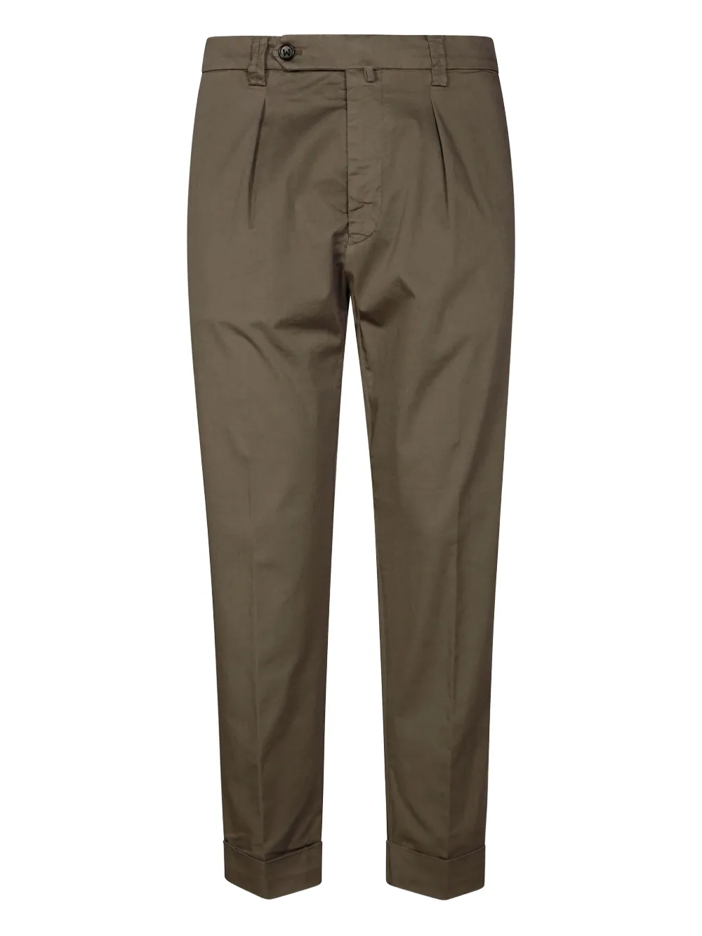 Berwich pleated trousers | Brown | Image 1