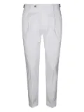 Berwich waist-tabs trousers - White