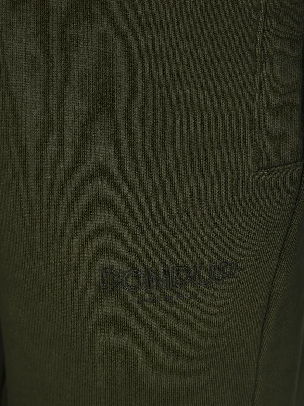DONDUP Katoenen trainingsbroek Groen