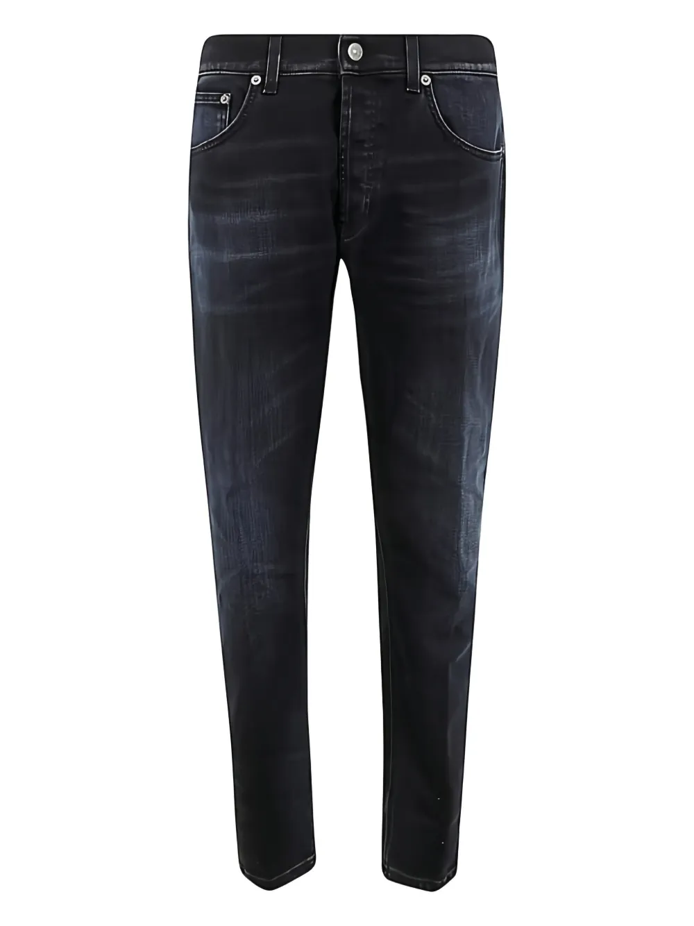 DONDUP Katoenen skinny jeans Zwart