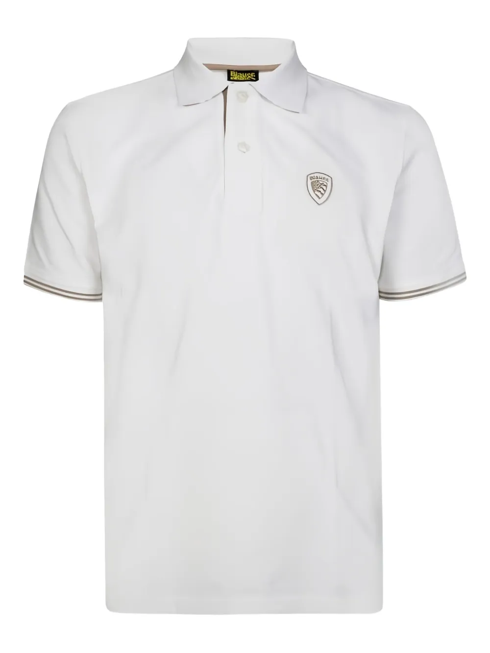 Blauer cotton polo shirt | White | Image 1