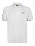 Blauer cotton polo shirt - White