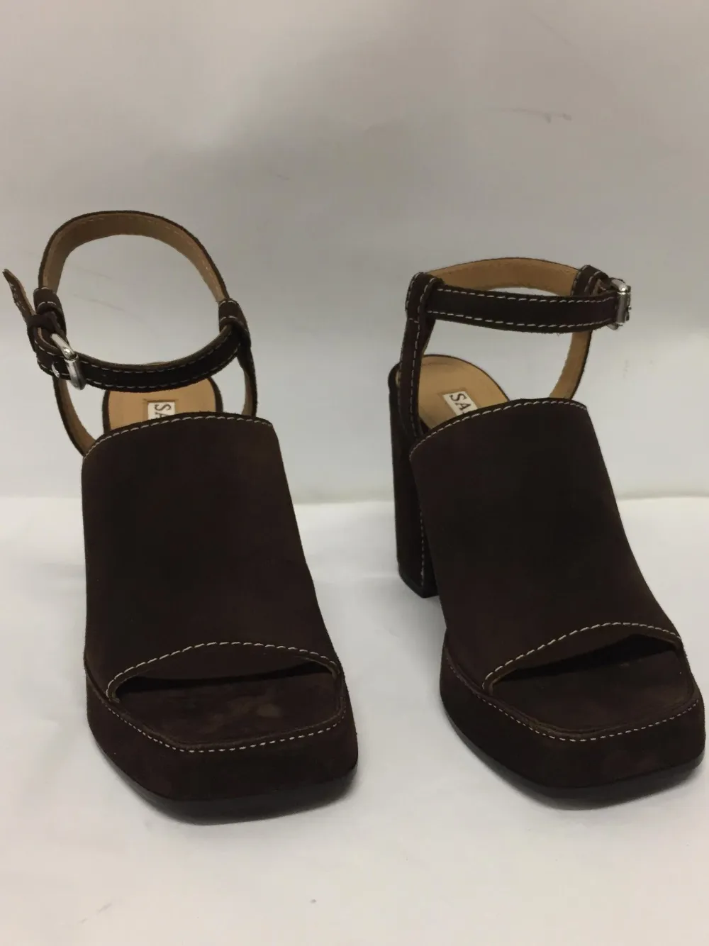 Sartore Sandali in pelle scamosciata - Marrone