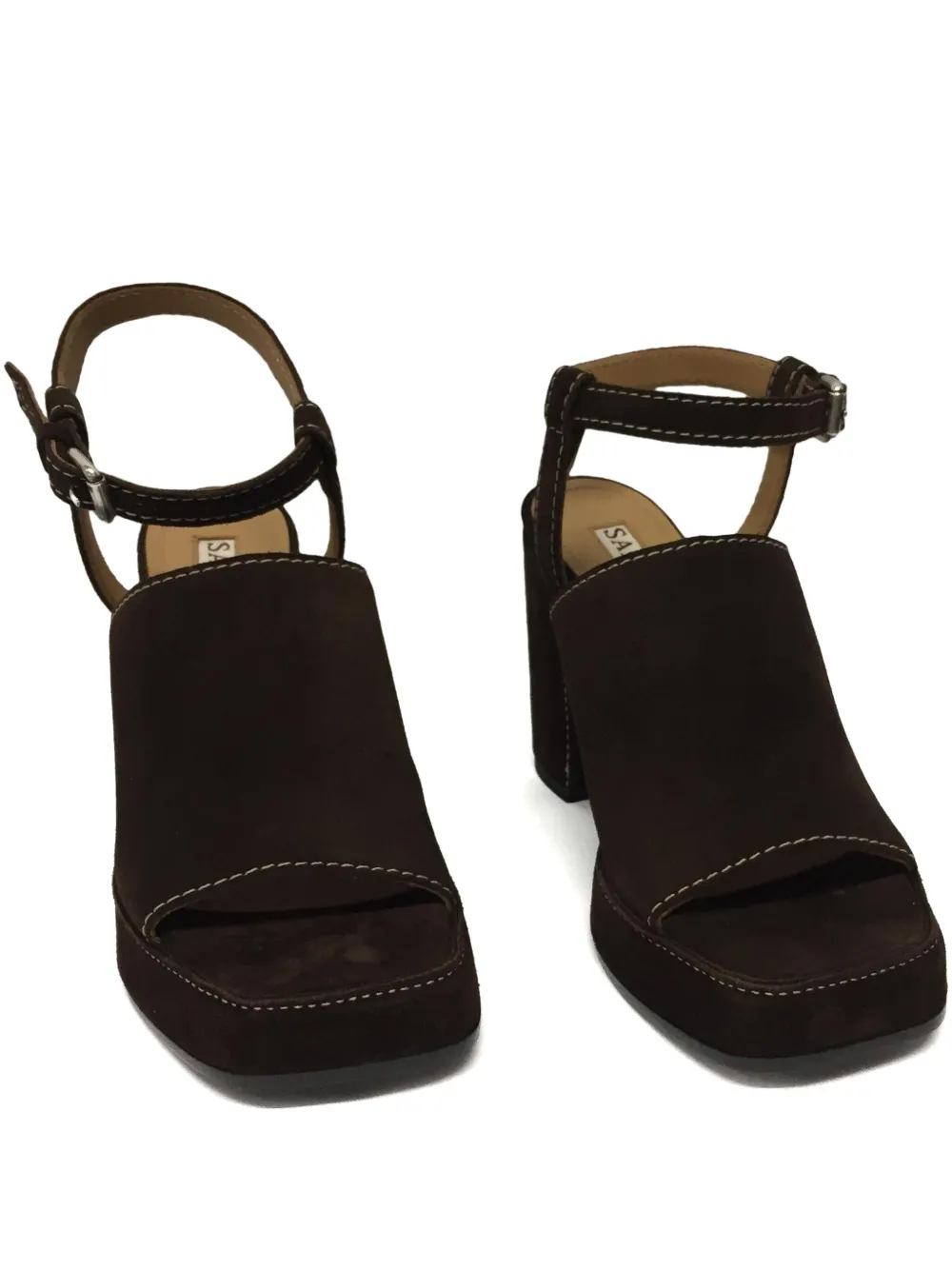 Sartore suede sandals Brown