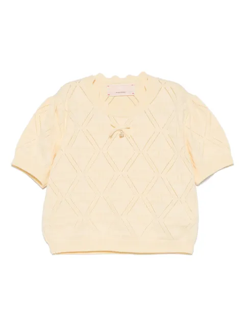 Elisabetta Franchi La Mia Bambina logo-motif top