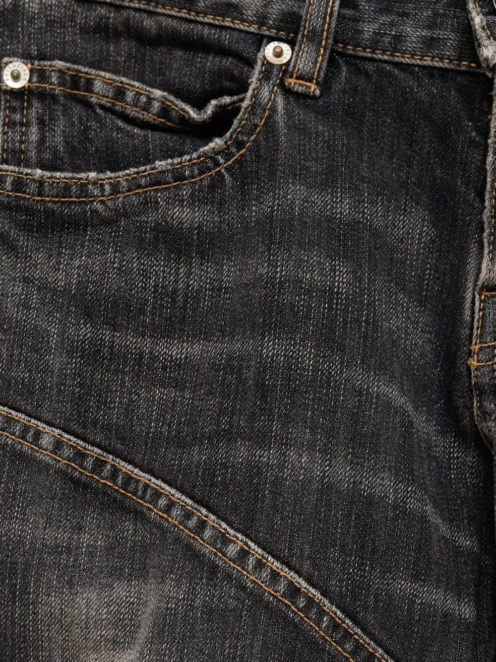 Balenciaga Jeans met wijde pijpen Zwart