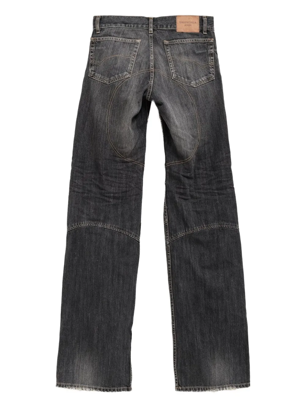Balenciaga Jeans met wijde pijpen Zwart