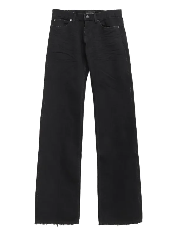 Balenciaga ワイドジーンズ | ブラック | FARFETCH JP
