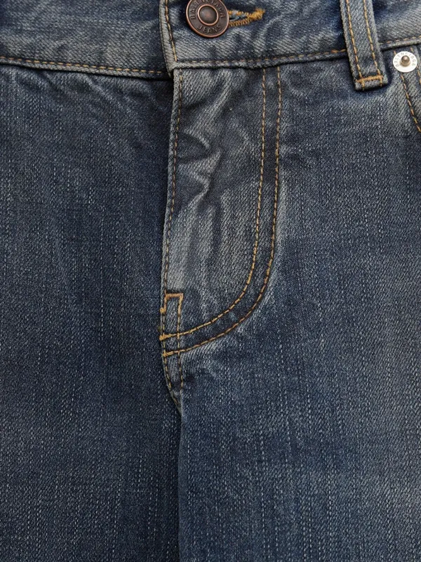 BALENCIAGA ストレートデニム デニムブルー Balenciaga ストレートジーンズ | ブルー | FARFETCH JP