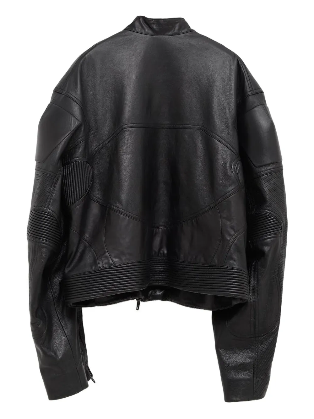 Balenciaga perforated leather jacket | Leather Jackets | Image 2