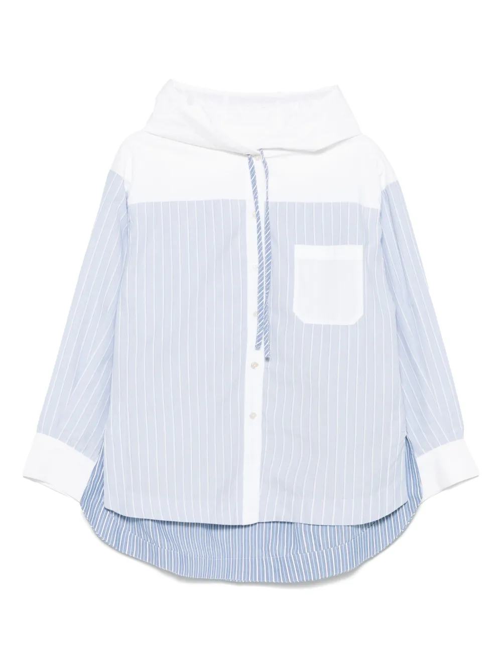 Sea striped shirt Blauw
