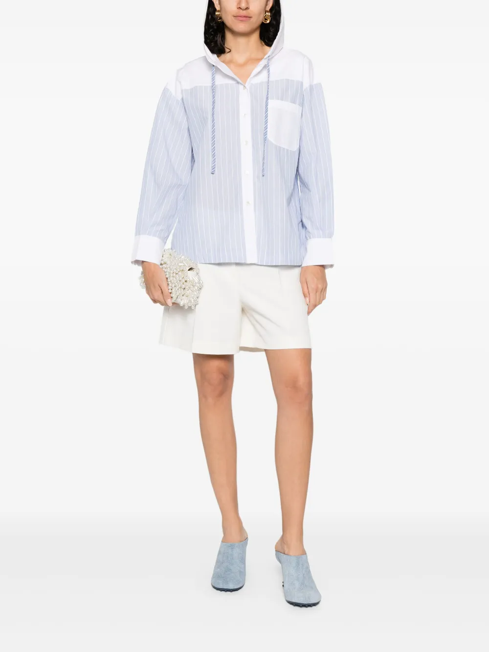 Sea striped shirt - Blauw