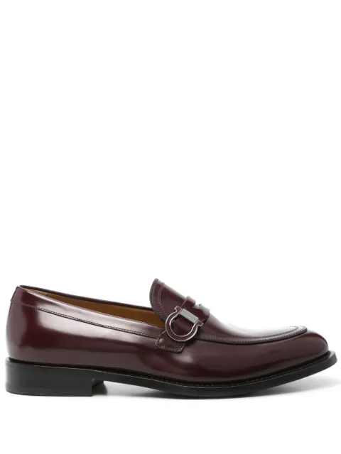 Ferragamo Pre-Owned mocasines con placa Gancini