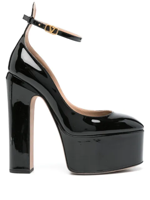 Valentino Garavani Pre-Owned 160mm Tan-Go pumps