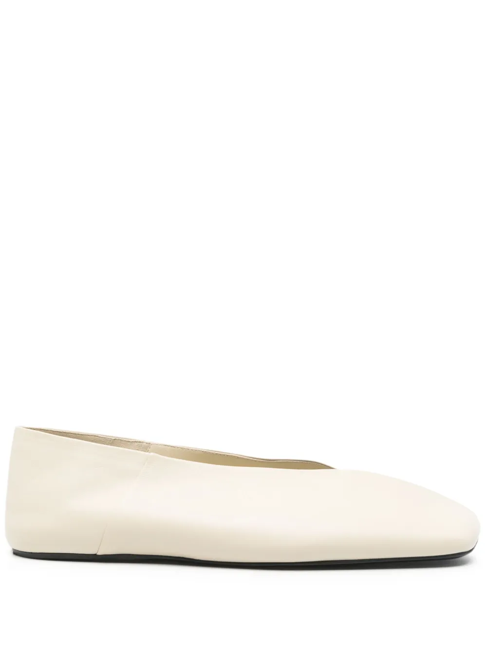 Jil Sander Pre-Owned flats con puntera redonda | neutro | Image 1