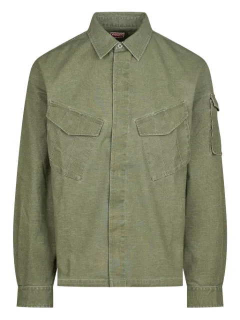 Kenzo multi-pocket overshirt
