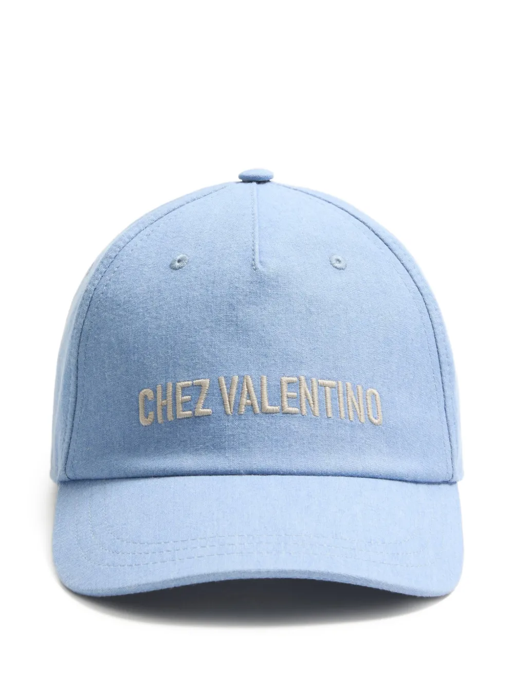 Valentino Garavani Cappello con logo - Blu