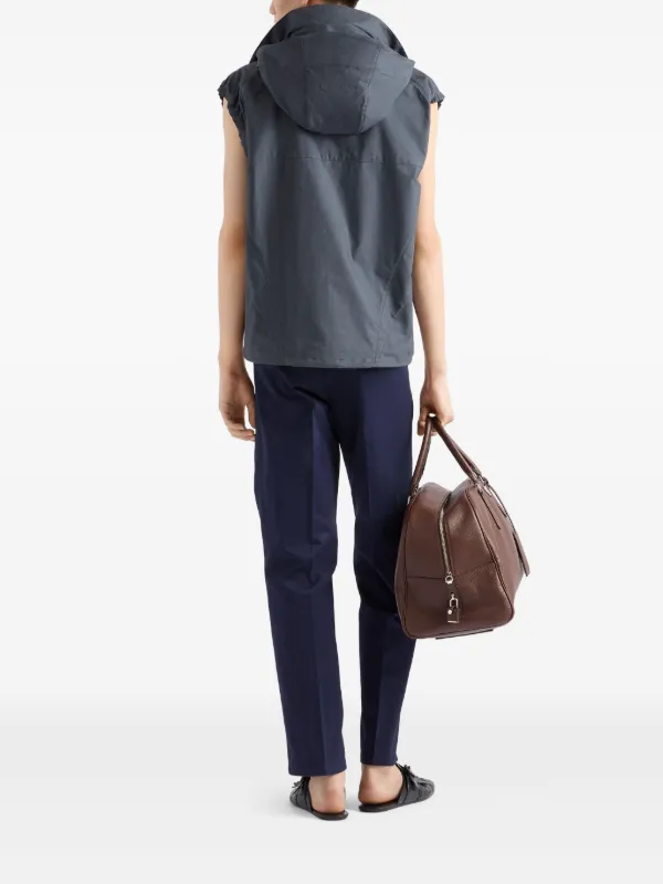 Prada Cotton Chinos | Blue | FARFETCH RO