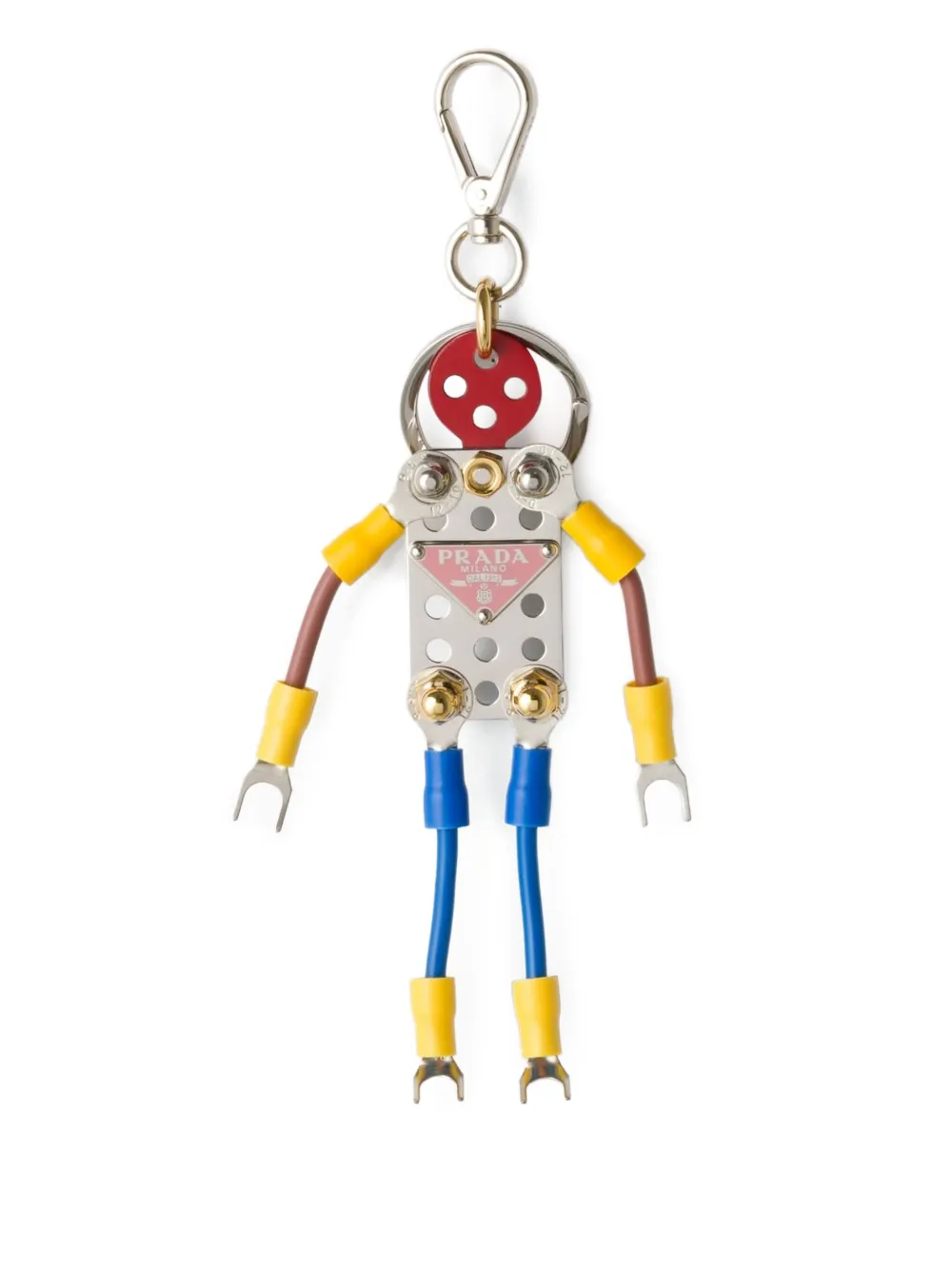 Prada robot-charm keyring | White | Image 1