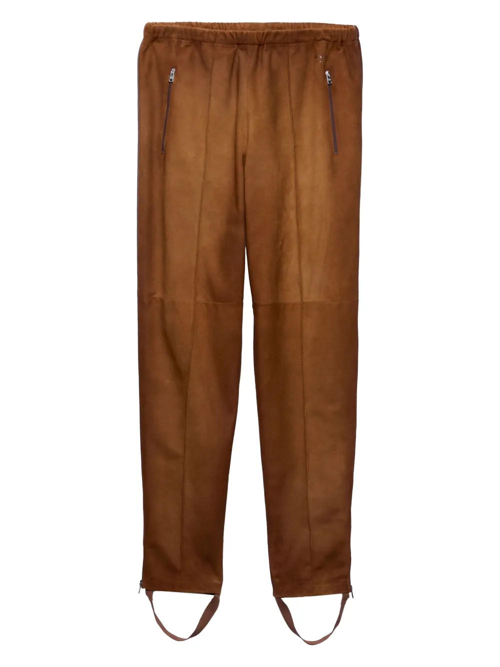Prada byxor i mocka | brun | Image 1