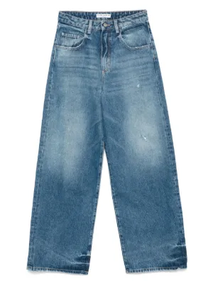 パンツ ICON DENIM Women Straight Pants KAROLINAID8608 Blue Джинсы Icon Denim KAROLINAID8608 цвет голубой - купить в