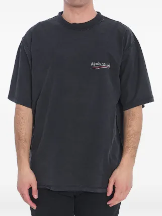 Balenciaga T-shirt Inside Out | Nero | FARFETCH IT