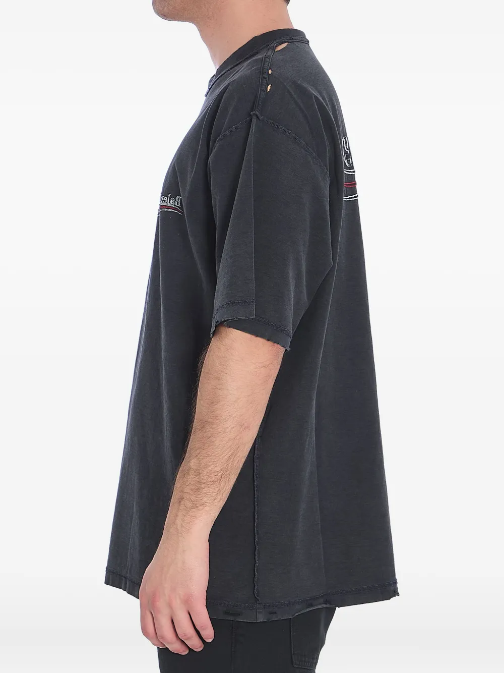 Balenciaga Inside Out T-shirt Zwart