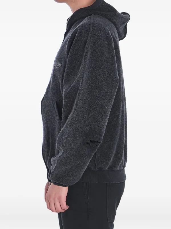 Balenciaga Inside Out Hoodie | Black | FARFETCH