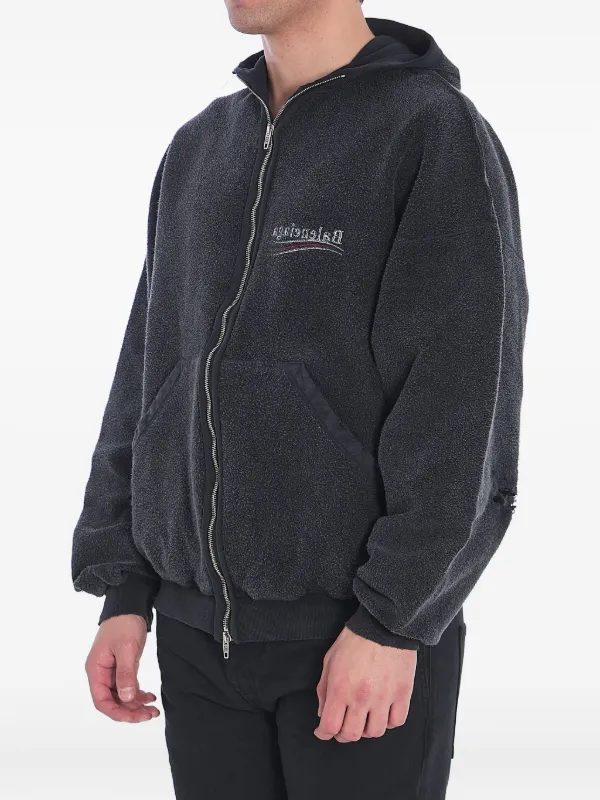 【バレンシアガ】Inside Out Medium Fit Hoodie フーディ BALENCIAGA]Inside Out Medium Fit Hoodie/LIGHT GRAY(790357