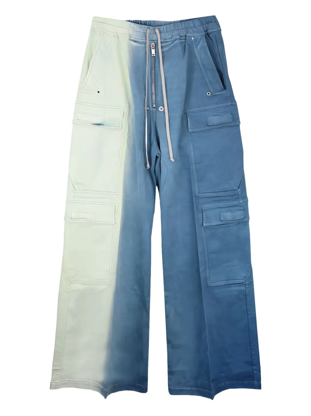 Rick Owens Drkshdw Jumbo Belas Trousers In Blue