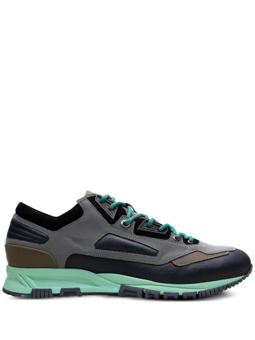 Baskets d'entrainement Reflective 'Grey/Navy Blue' - Lanvin - Modalova