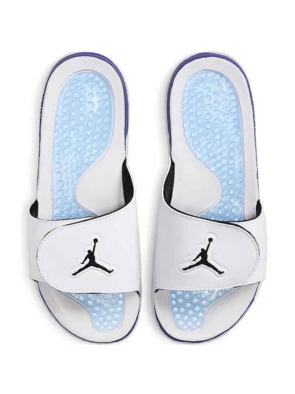 ★Nike★ Jordan Hydro 5 Retro Slide M White New Emerald Grap Jordan Hydro 5 Retro Slide White New Emerald Grape Ice Black