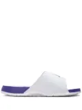 Jordan Jordan Hydro 5 Retro ""White/New Emerald/Grape Ice/Black"" slides