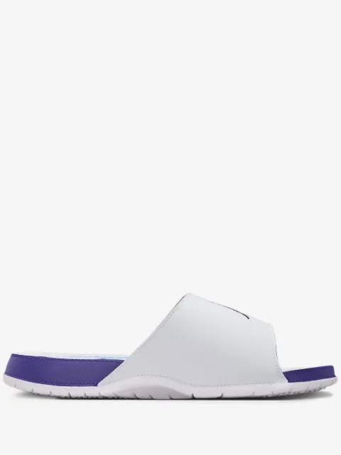 Jordan Claquettes Jordan Hydro 5 Retro 'White/New Emerald/Grape Ice/Black'