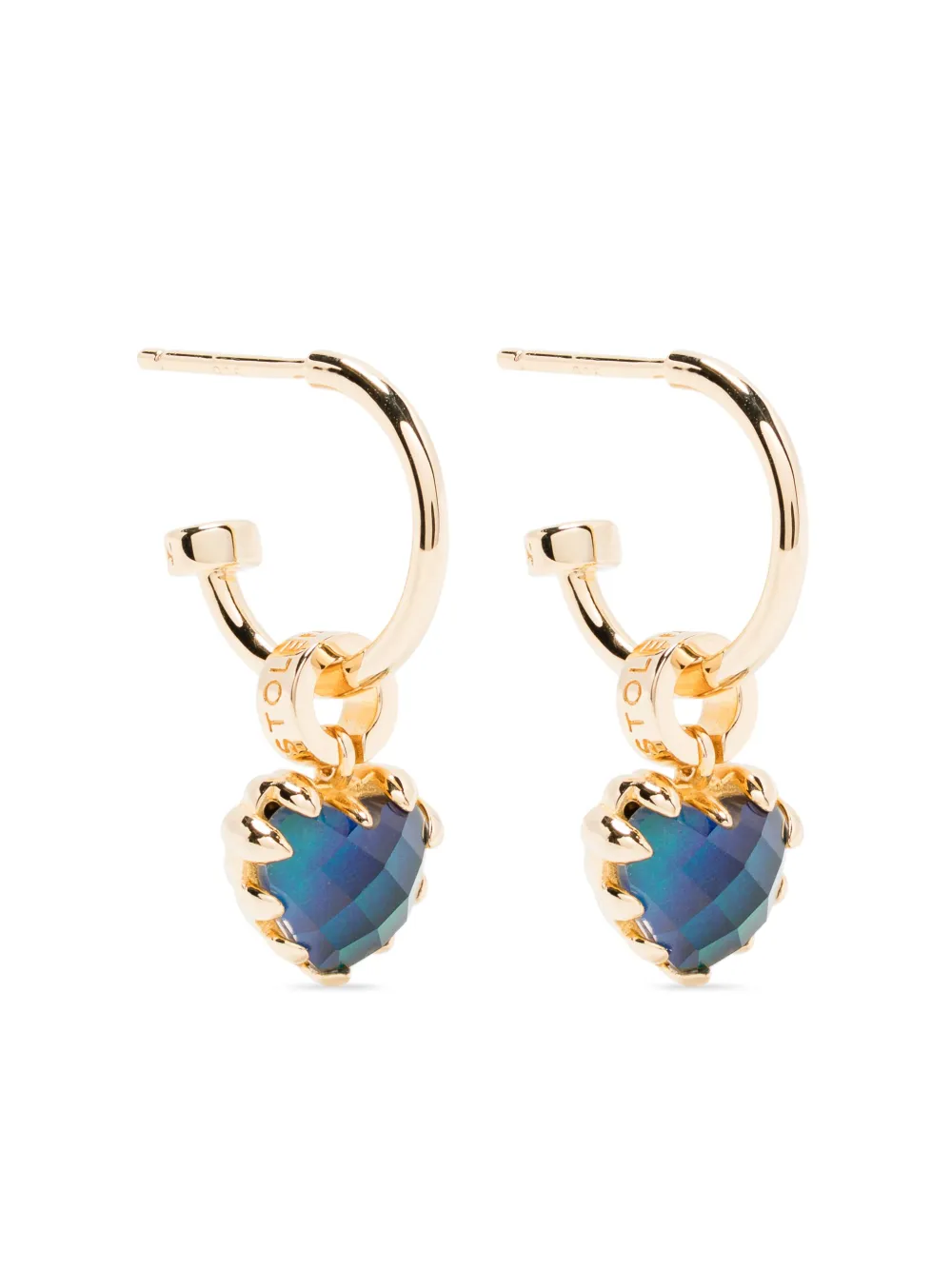 Stolen Girlfriends Club Love Anchor ピアス - ゴールドトーン Stolen Girlfriends Club Love Anchor ピアス - ゴールドトーン