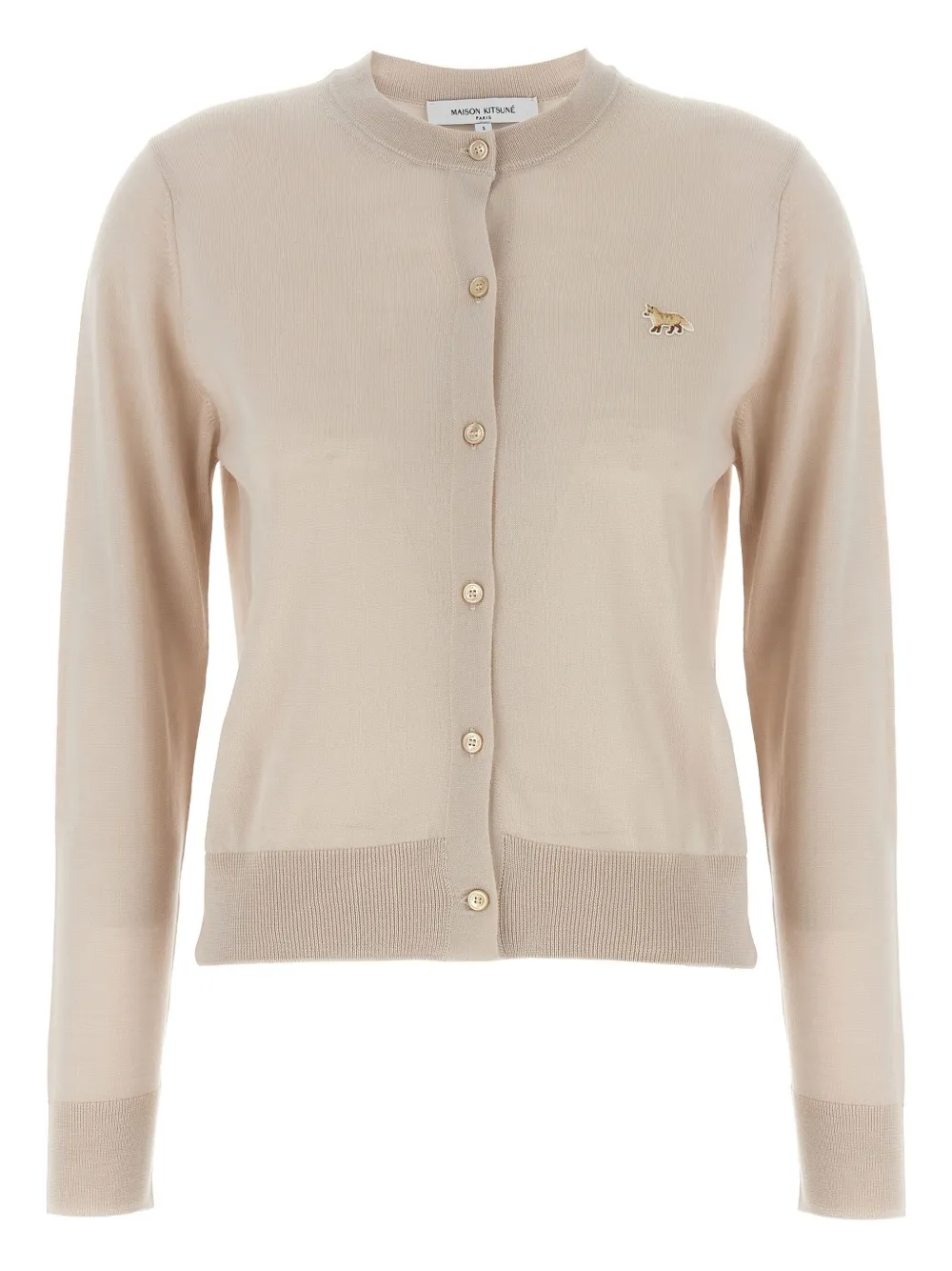 Maison Kitsuné Baby Fox カーディガン - ニュートラル Maison Kitsuné Baby Fox カーディガン - ニュートラル