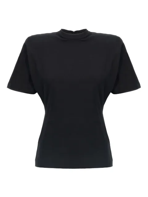 PINKO high-neck short-sleeve top